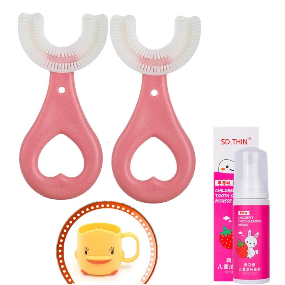 🎁360° Kids U-Shaped Toothbrush【 BUY 1 GET 1 FREE】