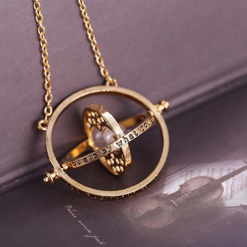 Harry Potter Time Turner Hourglass Necklace